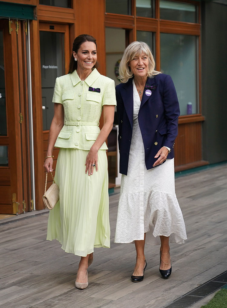 Catherine, Princess Of Wales Wore Self-Portrait To The Wimbledon Championships Ladies' Singles Final