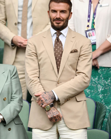David Beckham & Orlando Bloom Wore Ralph Lauren For Wimbledon 2023 