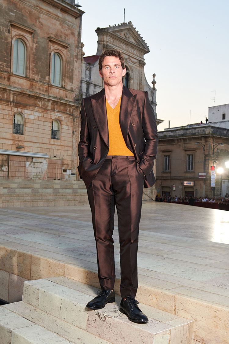 James Marsden Dolce & Gabbana Alta Sartoria Show