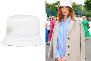Elle Bamber's Prada Bucket Hat