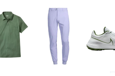 blue and green men's outfit