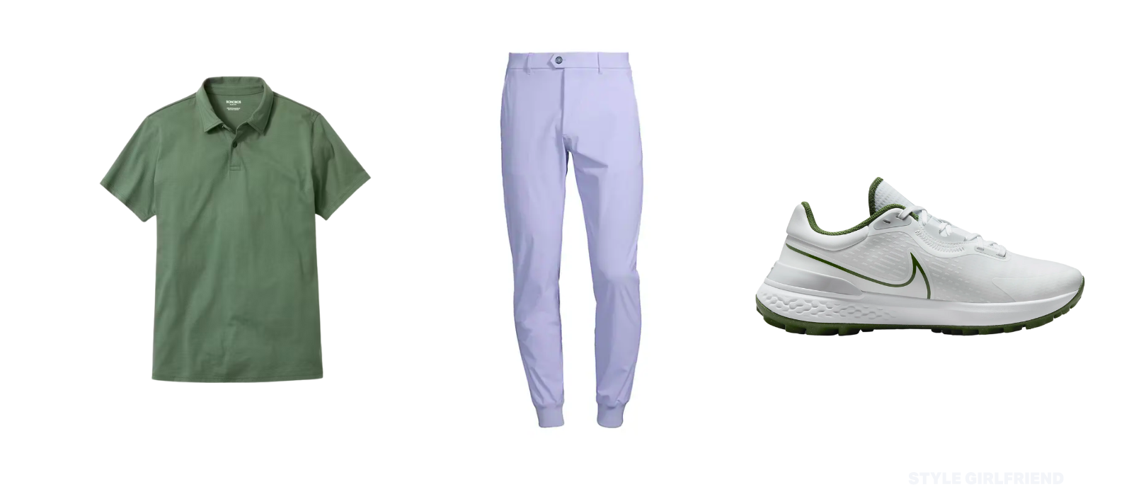 blue and green men's outfit