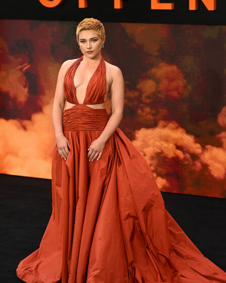 Florence Pugh Wore Valentino Haute Couture To The 'Oppenheimer' London Premiere

Valentino Fall 2023 Haute Couture