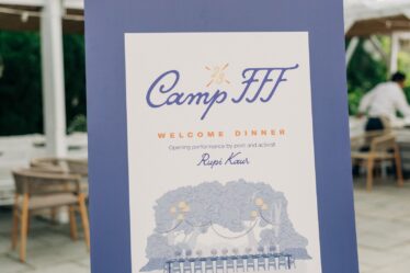 Camp FFF Welcome Dinner at Calissa.
