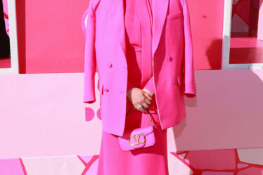 Greta Gerwig Wore Valentino To The 'Barbie' LA Premiere