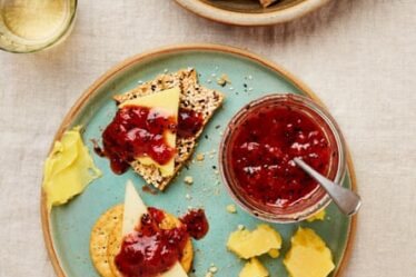 Lerato Umah-Shaylor’s strawberry and scotch bonnet jam with nigella seeds.