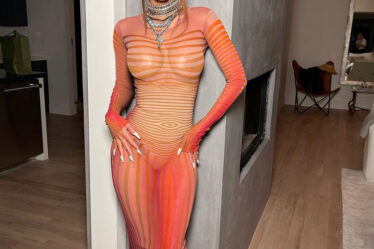 Megan Fox Wore Jean Paul Gaultier's Body Morphing Dress For The 'Gram