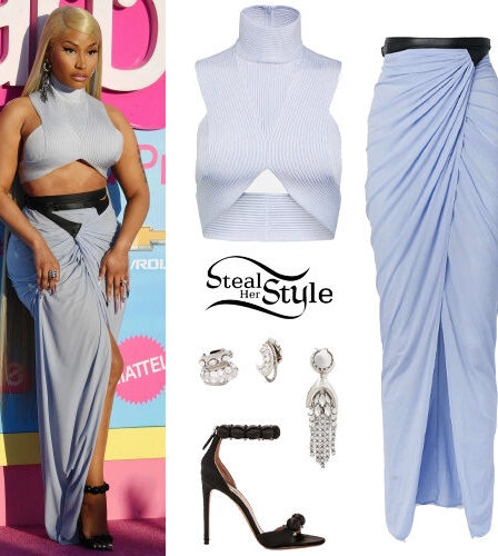 Nicki Minaj: LA Barbie Premiere Outfit