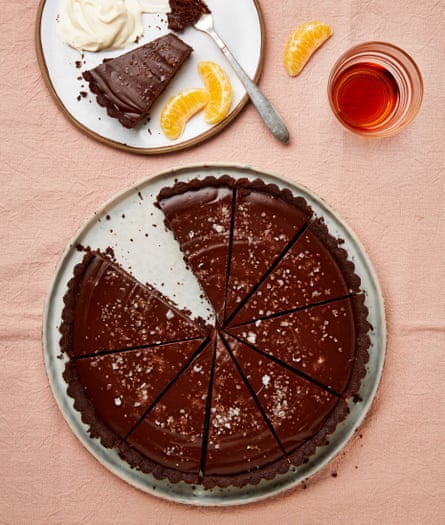 Alison Roman perfect tangy chocolate tart