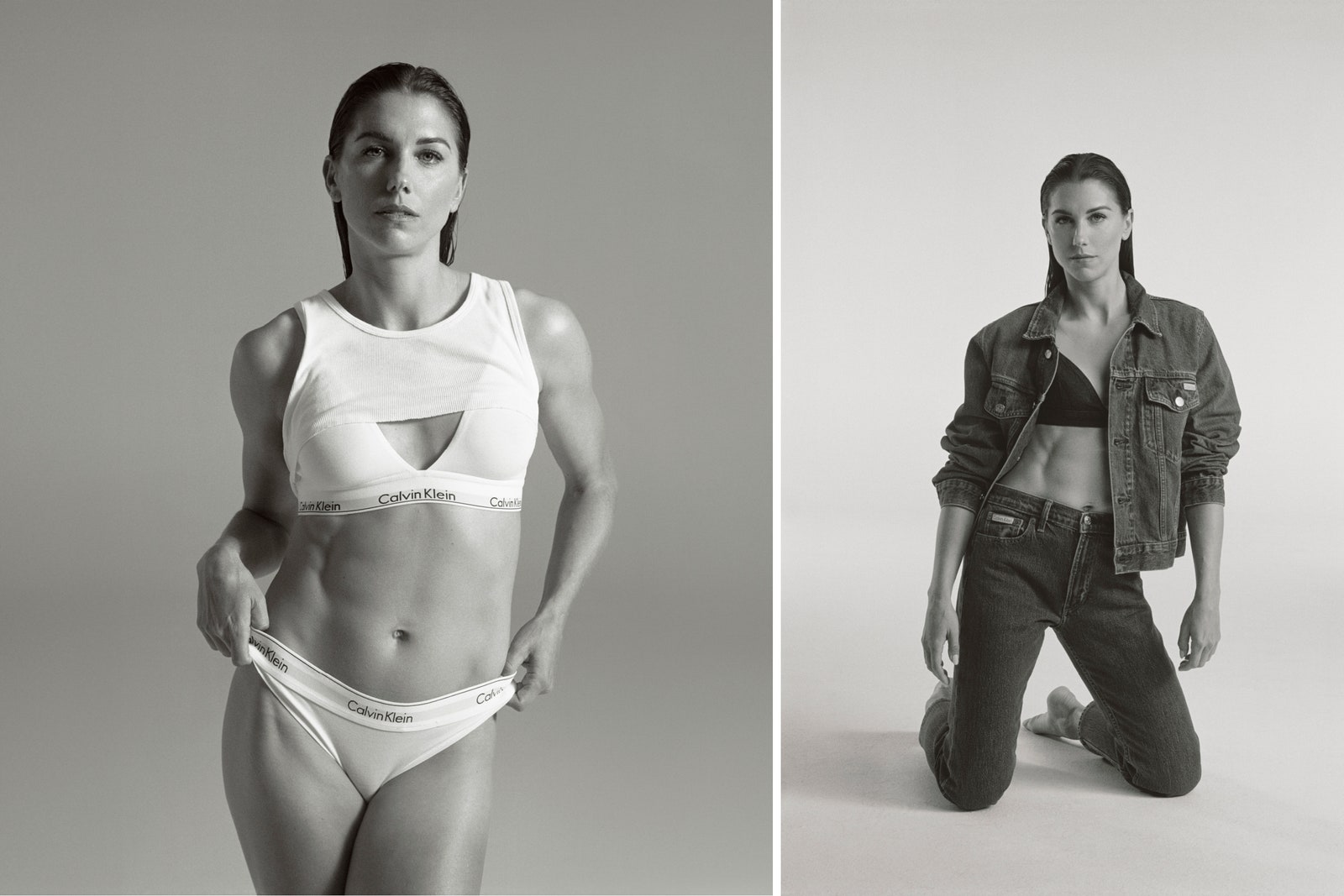 Calvins or nothing Alex Morgan of Team USA.