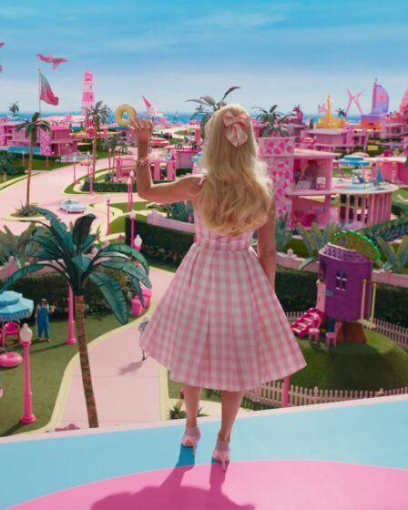 scene from the barbie movie