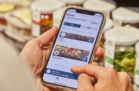 Sustainable food app Too Good To Go in action