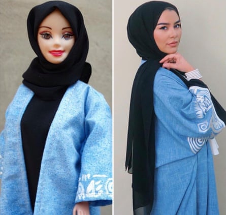 Adam’s Hijarbie based on British lifestyle and fashion influencer, created in 2016