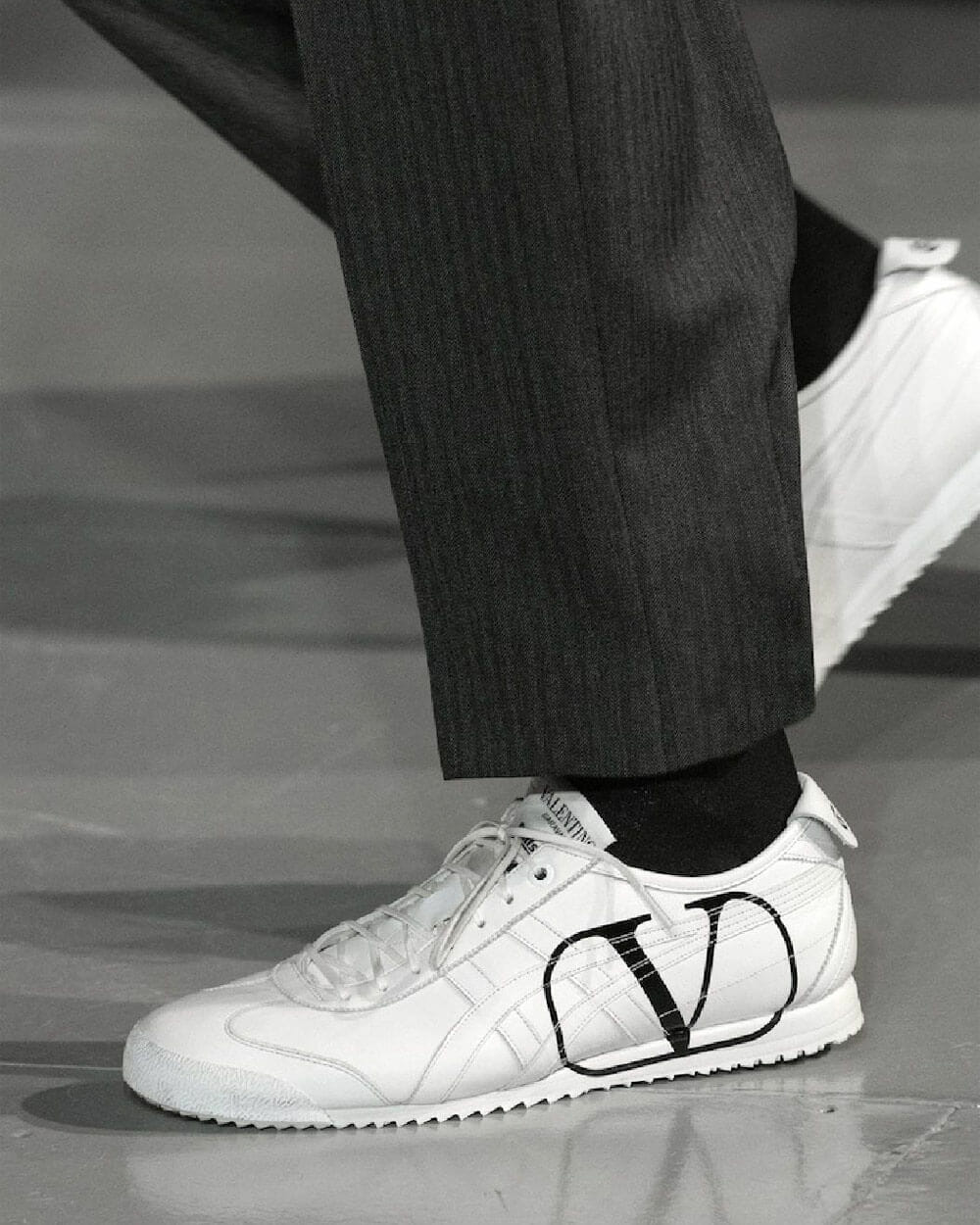 Valentino sneaker collaboration with Onitsuka Tiger