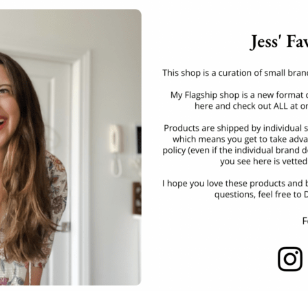 Jess Keys Flagship shop small storefront