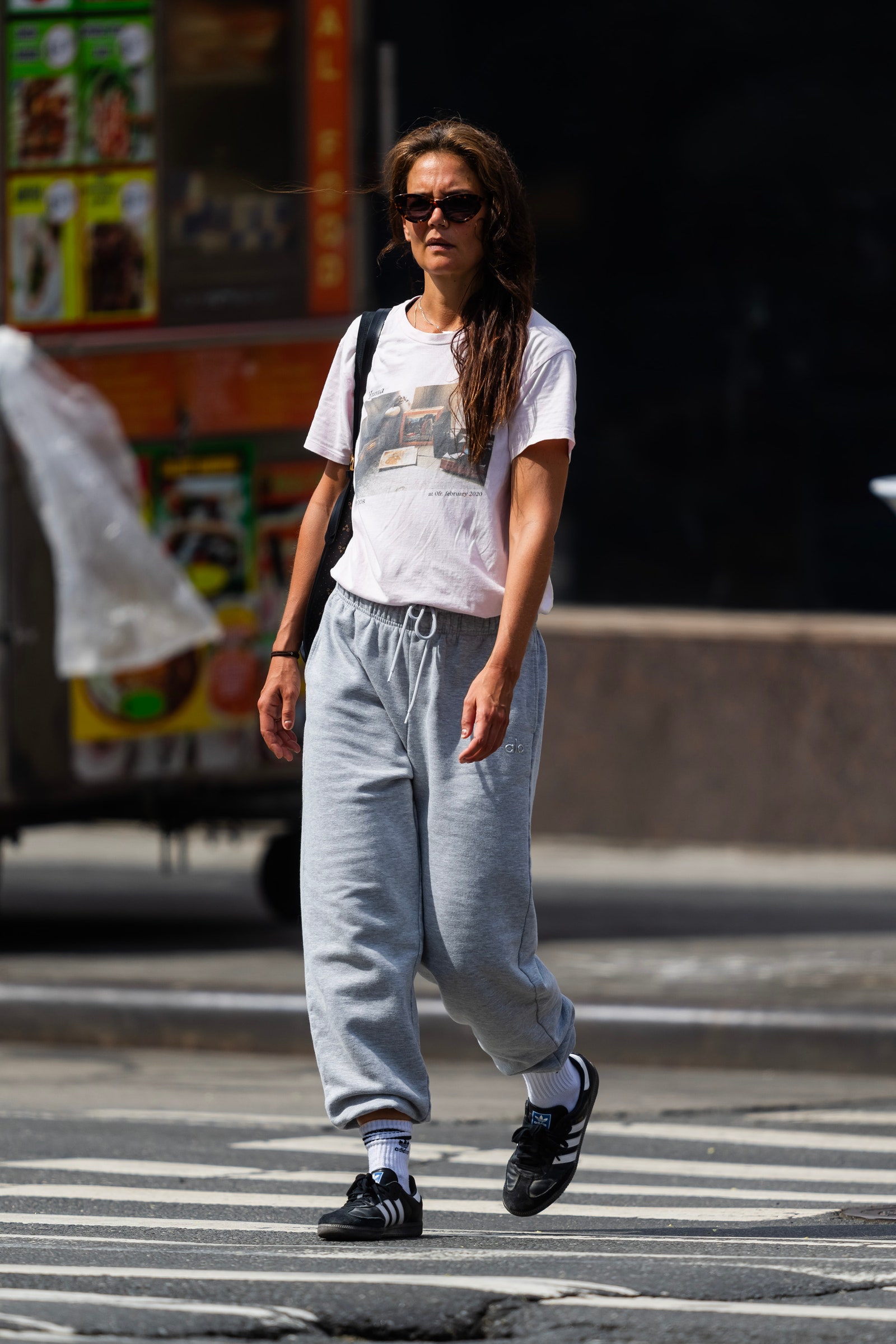 NEW YORK NEW YORK  AUGUST 05 Katie Holmes is seen in NoHo on August 05 2023 in New York City.