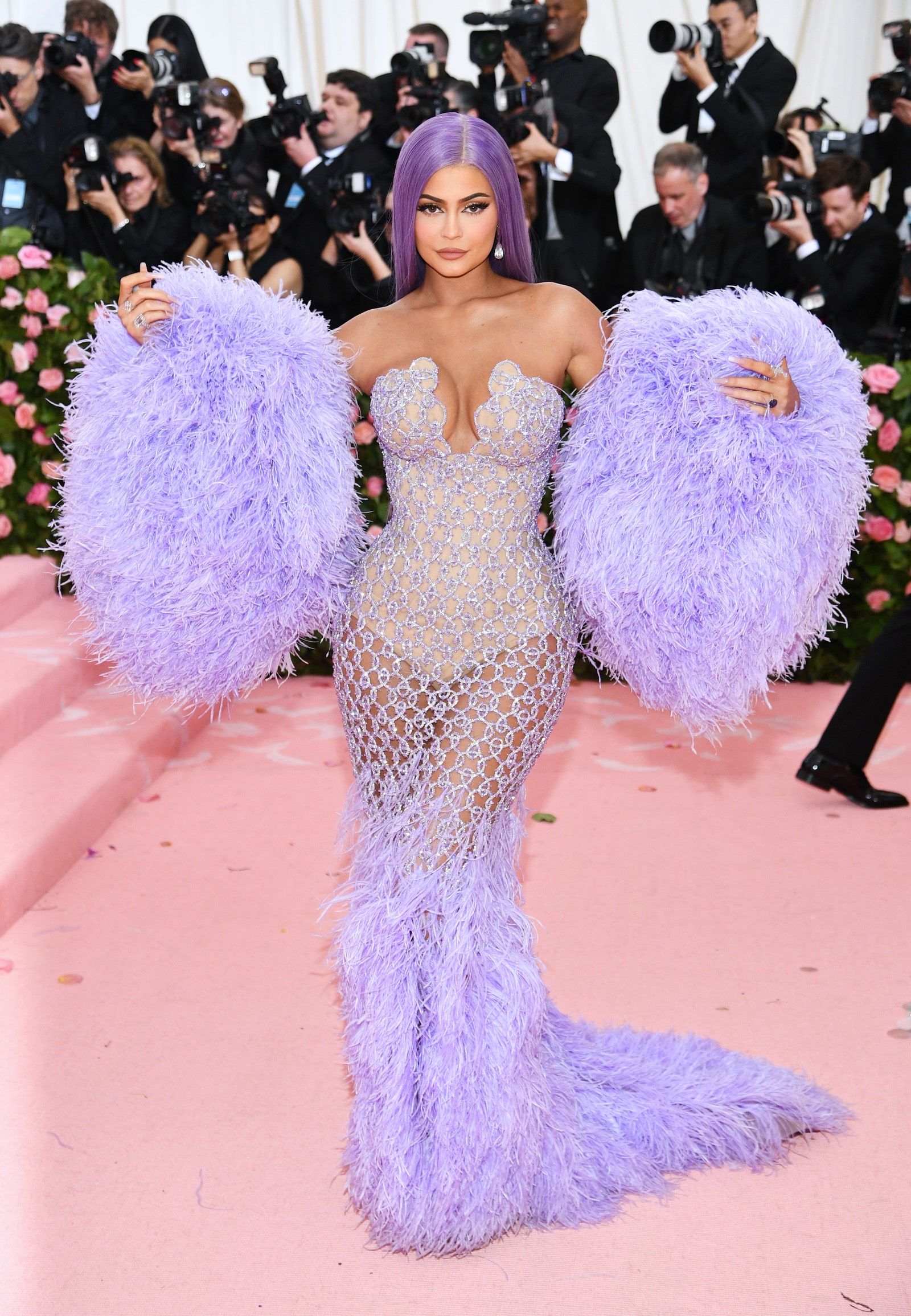 Kylie Jenner attends The 2019 Met Gala Celebrating Camp Notes on Fashion at Metropolitan Museum of Art on May 06 2019 in...