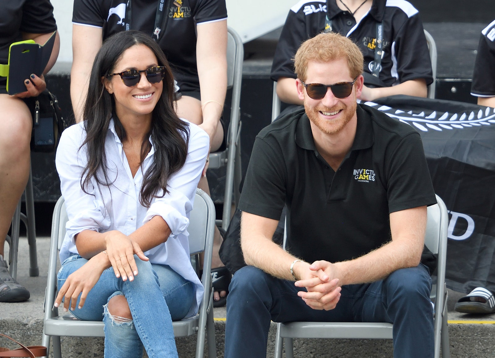 Meghan Markle and Prince Harry attend the Invictus Games Toronto 2017