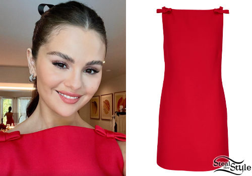 Selena Gomez: Red Mini Dress