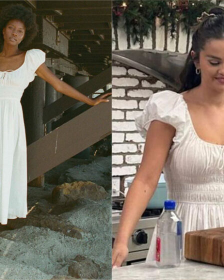 Selena Gomez's Doen Quinn Dress