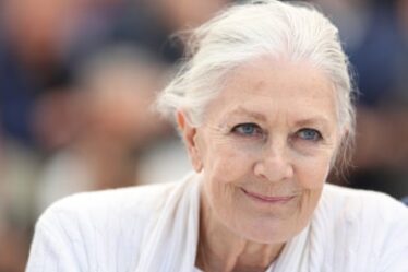 Headshot of actor Vanessa Redgrave at the Cannes Film Festival, May 2016