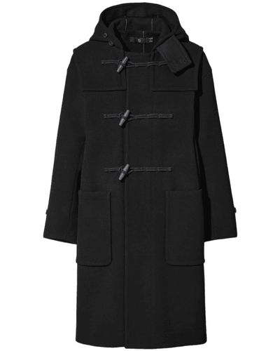 Lardini hooded duffle coat