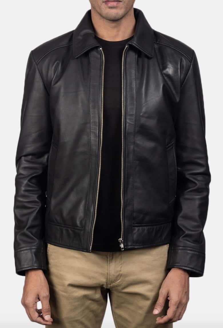 The Jacket Maker Black Leather jacket