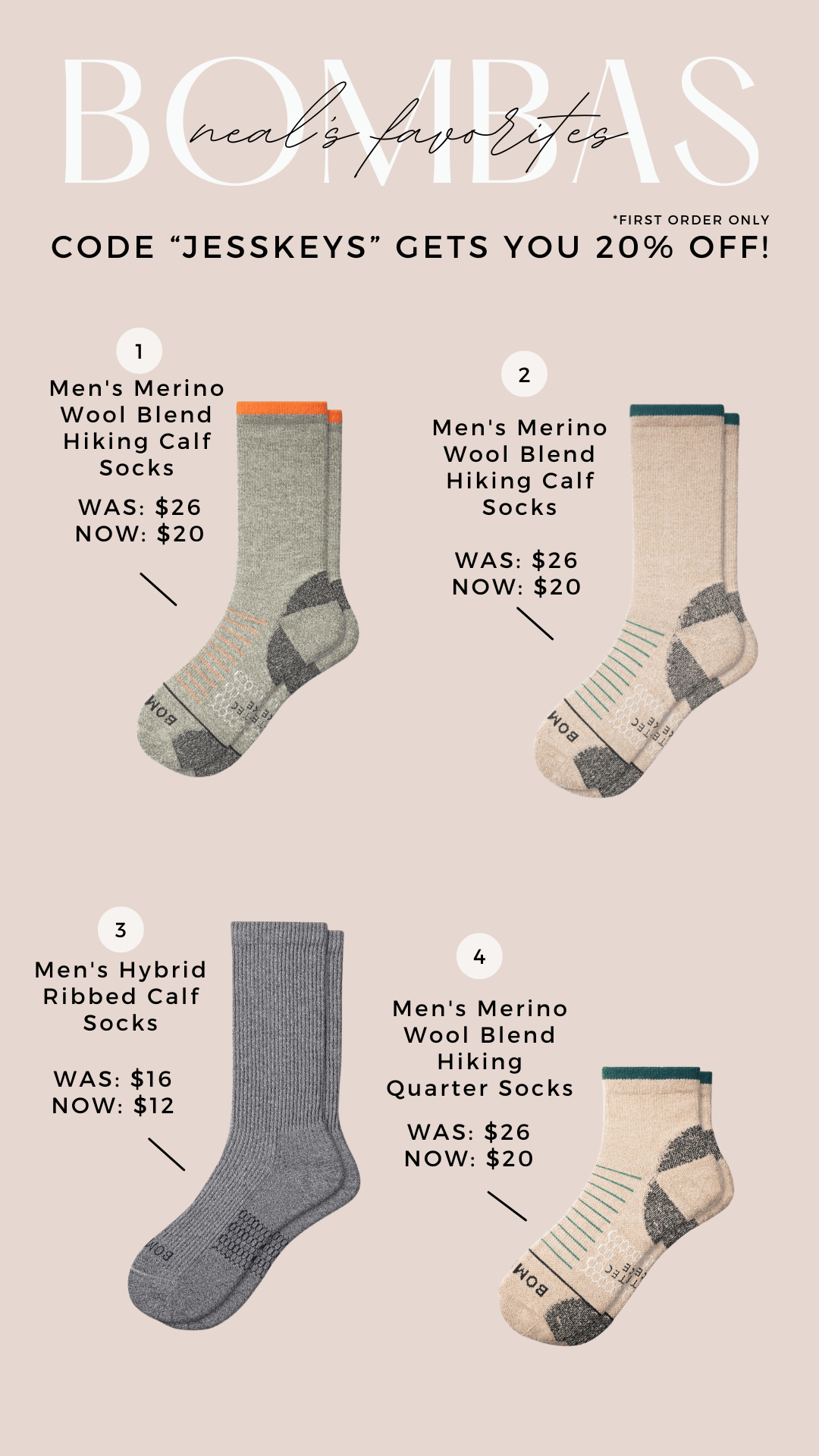Bombas men's socks review