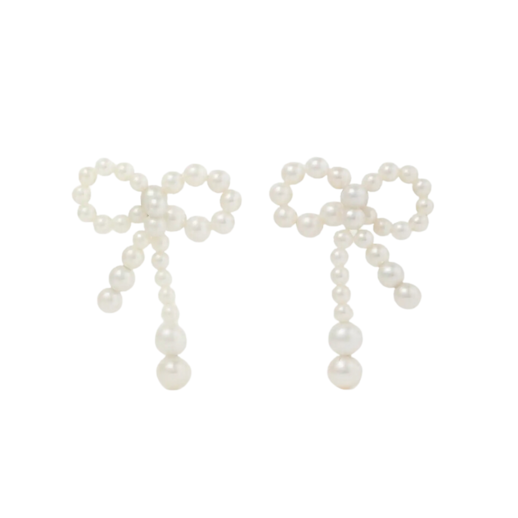 Sophie Billie Brahe pearl earrings fall fashion jewelry