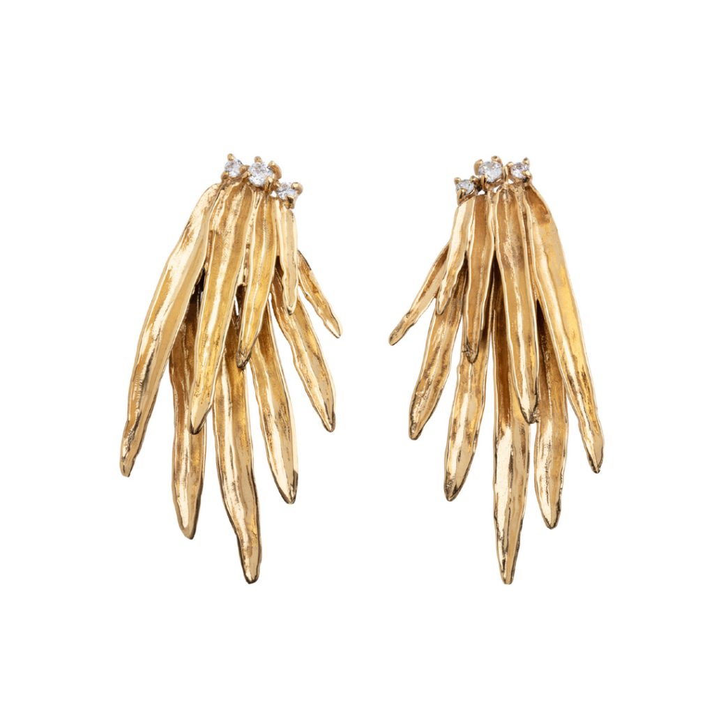 carolina corado gold earrings my object of desire fashion accessories