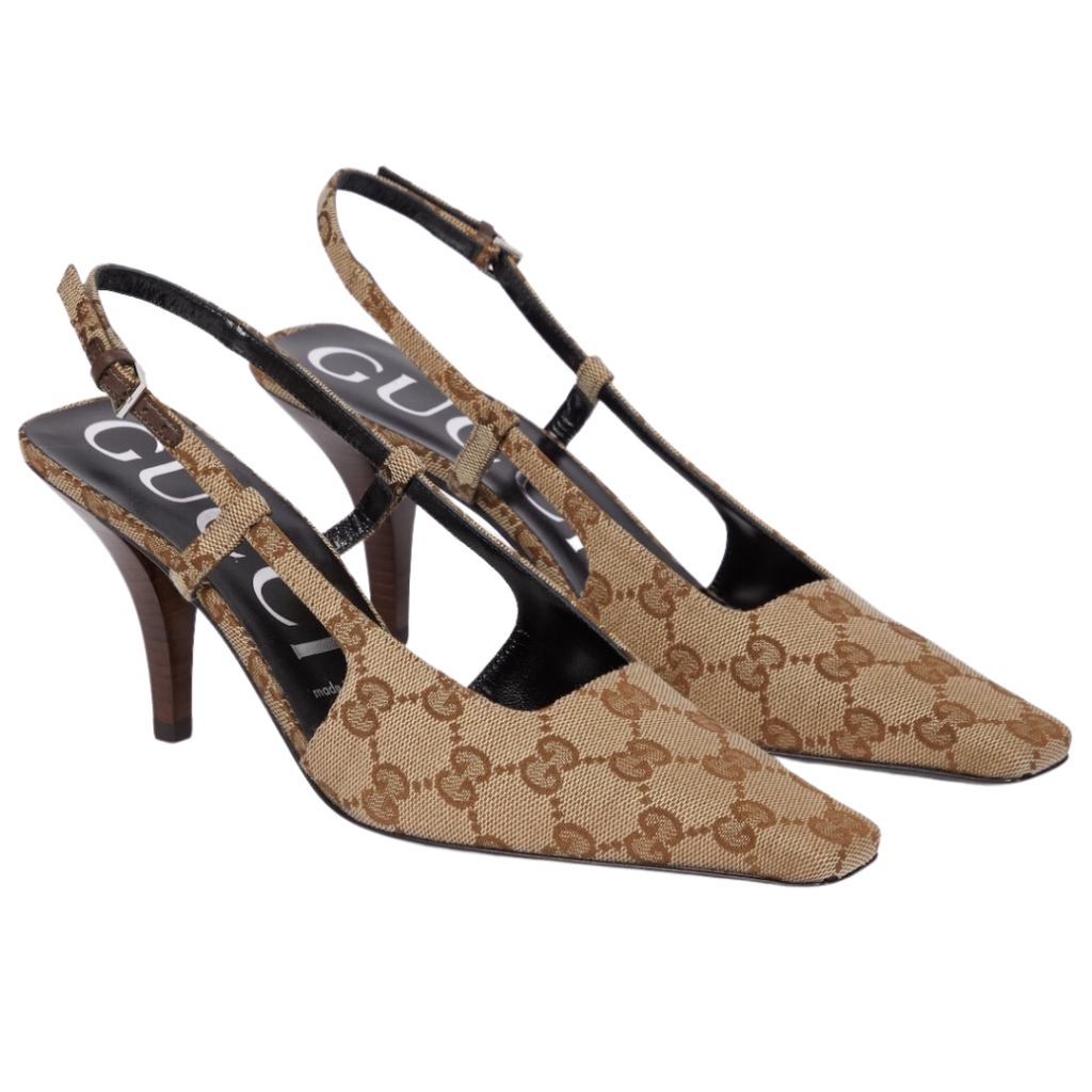 Gucci slingback pumps for fall fashion, fall outfits