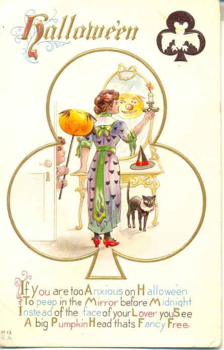 Halloween card, 1922.