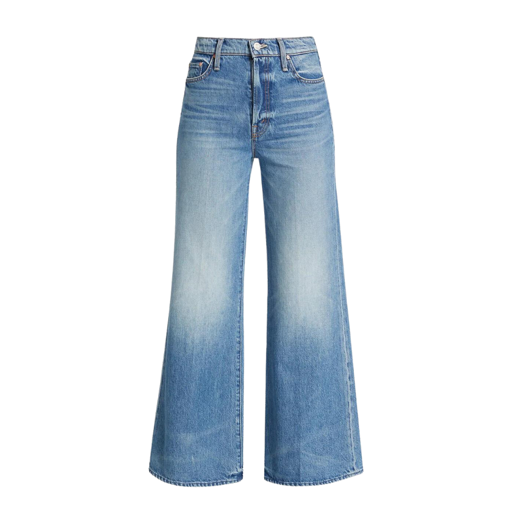Mother The Tomcat Roller High-Rise Wide-Leg Jeans