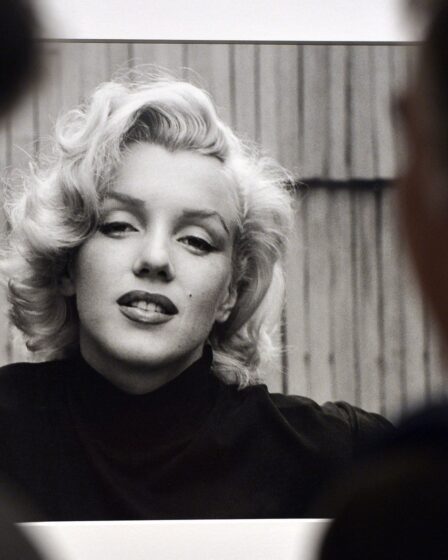 A portrait of Marilyn Monroe by Alfred Eisenstaedt.