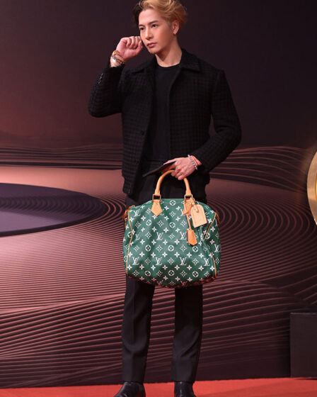 Celebrities Love The Green Monogram Louis Vuitton Speedy Bag