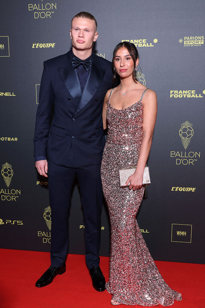 Erling Haaland Wore Dolce & Gabbana To The 2023 Ballon d’Or Ceremony