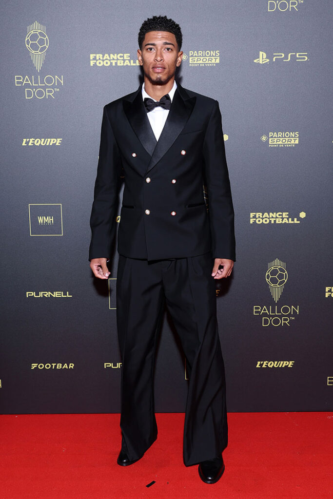 Jude Bellingham Wore Louis Vuitton To The 2023 Ballon d'Or Ceremony