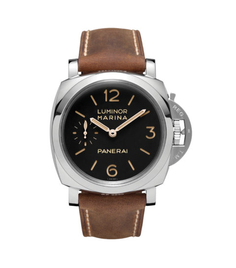 The Panerai Luminor Marina PAM00422 is perfectly proportioned for Laurent Duvernay-Tardif’s six-foot-five, 320-pound frame