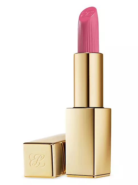 pink life Estée Lauder, Pure Color Creme Lipstick, Available at Saks Fifth Avenue