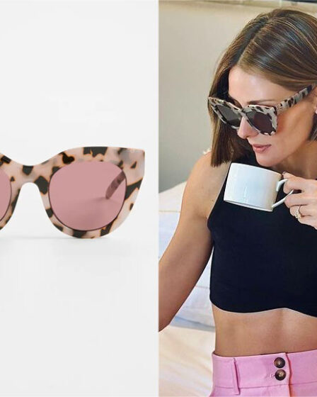 Olivia Palermo's Le Specs Air Heart Sunglasses