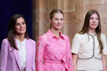 Queen Letizia, Leonor, and Sofía’s style distinction