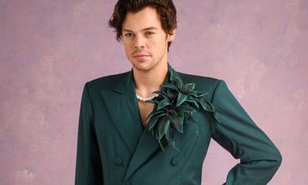 A Harry Styles wax figure at Madame Tussauds, London.
