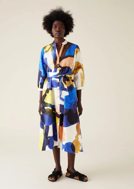 Abstract Paint Dress £225.00 toa.st