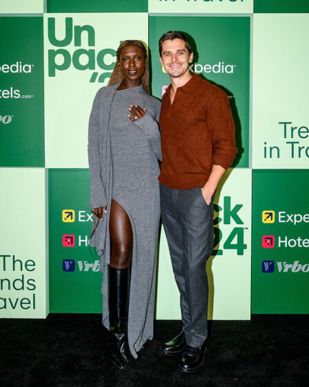 Jodie Turner-Smith Wore Anne Demeulemeester To The Expedia Group Unveils UNPACK ’24: The Trends in Travel Event