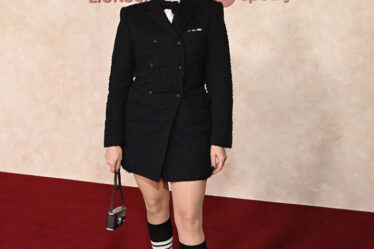 Jena Malone Wore Thom Browne To ‘The Hunger Games: The Ballad of Songbirds and Snakes’ LA Premiere
