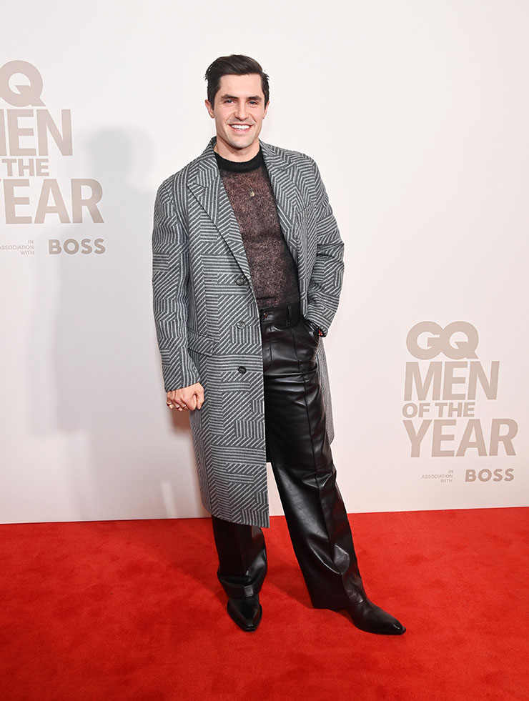 Phil Dunster arrives at the GQ Men of the Year Awards