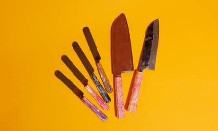 Allday Goods kitchen knives.