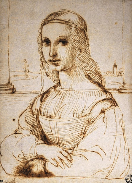 A copy of the Isleworth Mona Lisa? … Raphael’s Young Woman on a Balcony, c.1505.