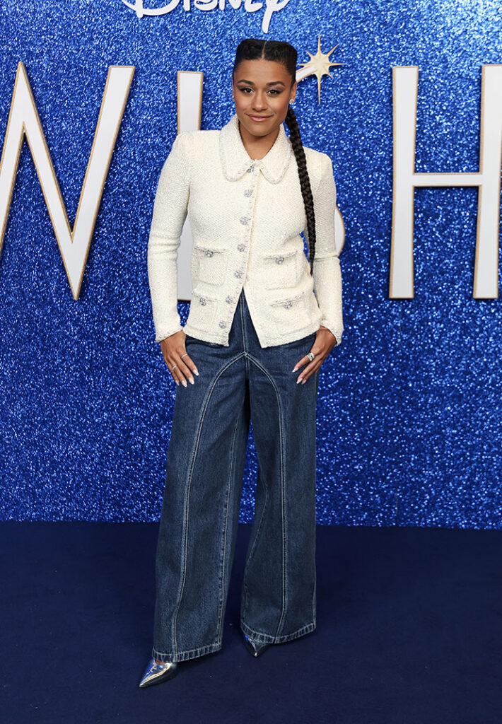 Ariana DeBose Wore Self-Portrait To The 'Wish' London Screening