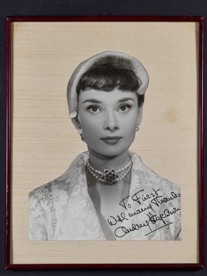Audrey Hepburn's Roman Holiday necklace is going up for auction